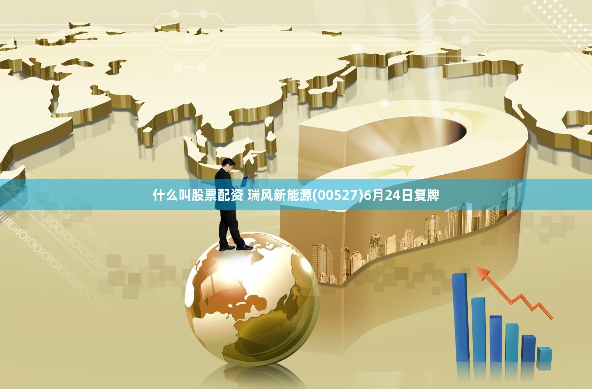 什么叫股票配资 瑞风新能源(00527)6月24日复牌