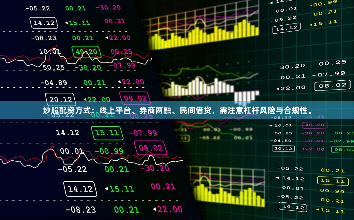 炒股配资方式：线上平台、券商两融、民间借贷，需注意杠杆风险与合规性。